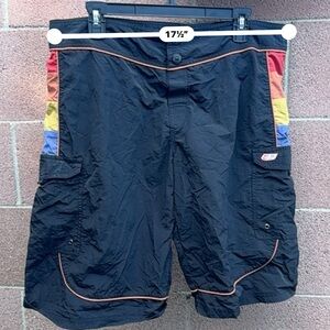 VINTAGE 55DSL MENS Size 36 Swim Trunks Board Shorts Mesh Lining Button Pockets